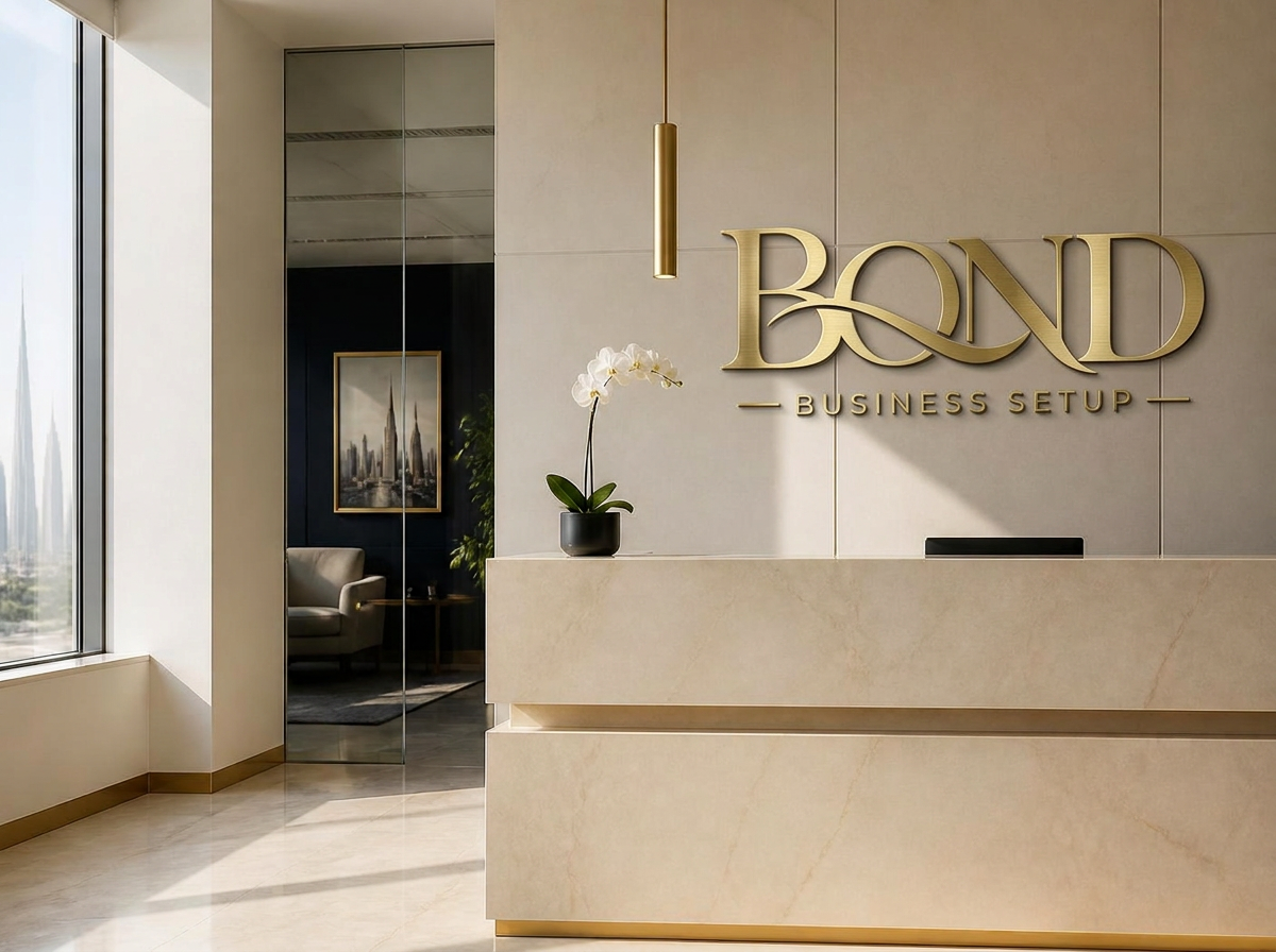 Bond's Sheikh Zayed Road advisory office reception
